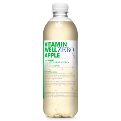 Vitamin Well Zero Apple 12x50cl