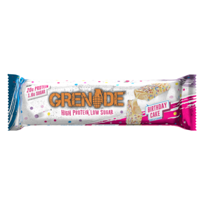 Grenade Birthday Cake 60g