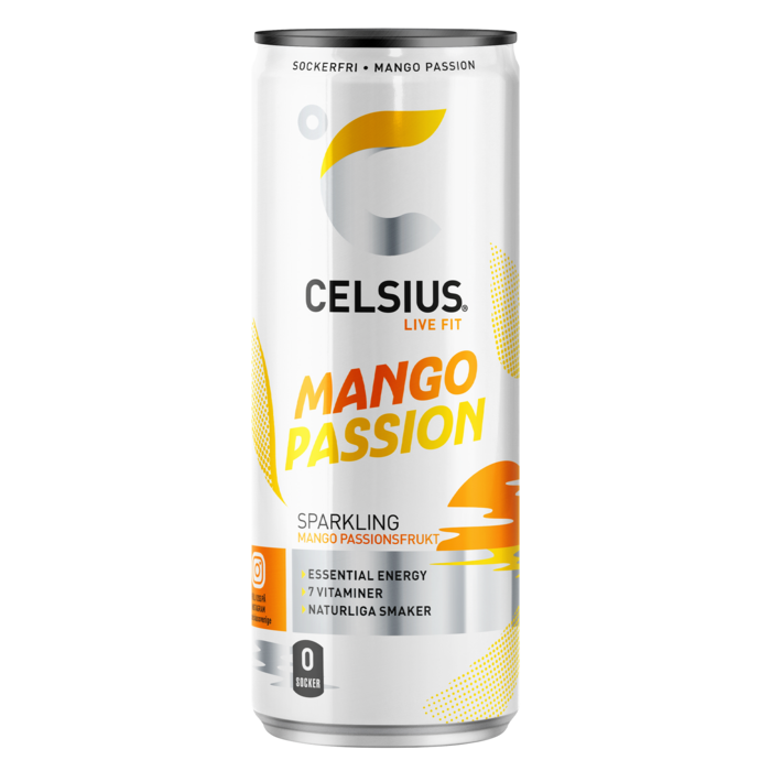 Celsius Mango Passion 355ml