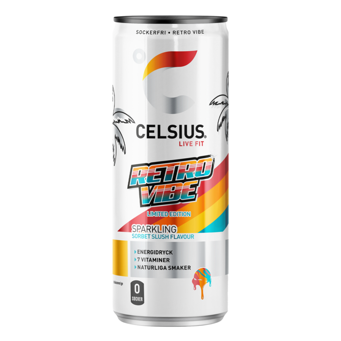 Celsius Retro Vibe 355ml
