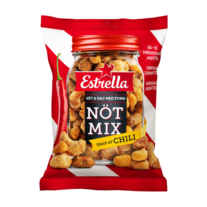 ESTRELLA Nötmix Chili 175g