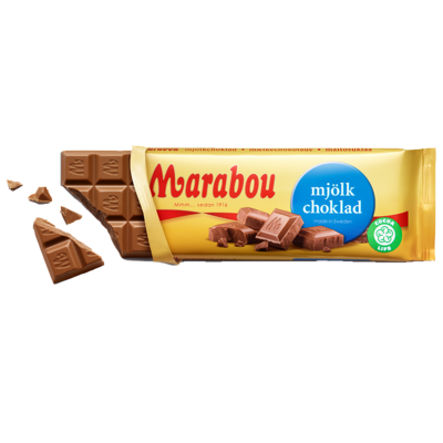 Marabou mjölkchoklad 24x100g