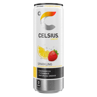 Celsius Strawberry Lemon 355ml