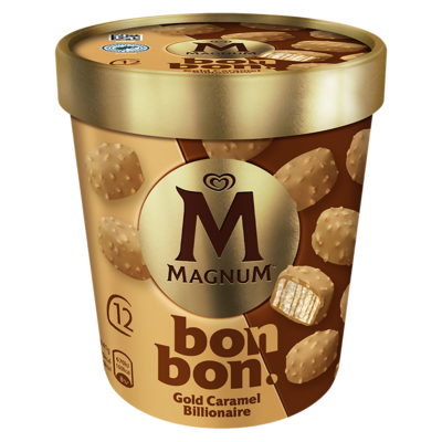 Magnum Bonbon Gold Caramel Billionaire