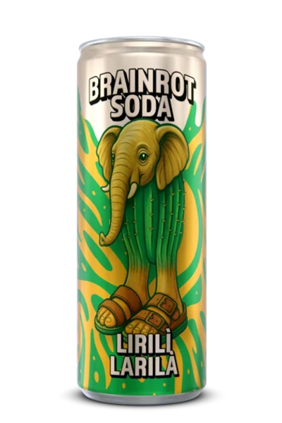 Brainrot Soda Lirili Larila 25cl