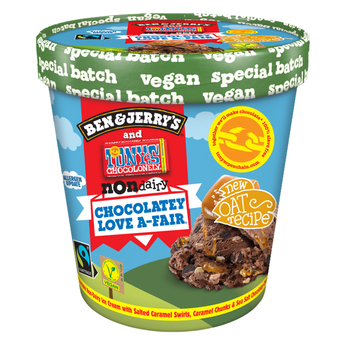 Ben & Jerry´s Non-Dairy Chocolatey Love A-Fair Caramel Sea Salt 465ml