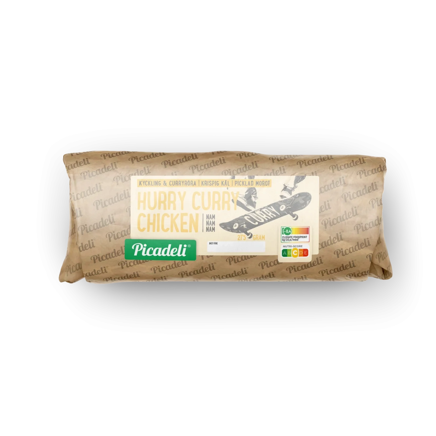 Wrap Kyckling Curry 275g