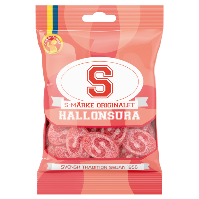 S-märke Hallonsura 80g