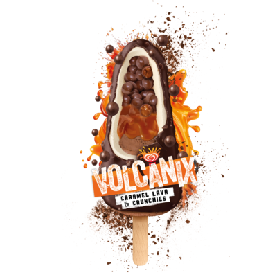 Volcanix Caramel Lava & Crunchies 80ml