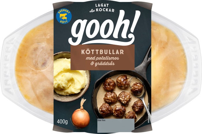 gooh! Köttbullar med Potatismos, Gräddsås 400g