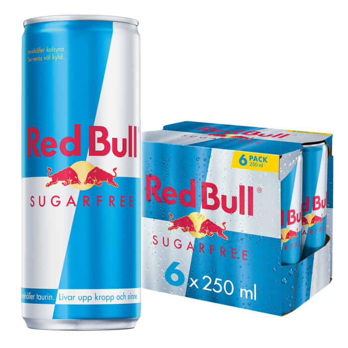 Red Bull Sockerfri 6-pack