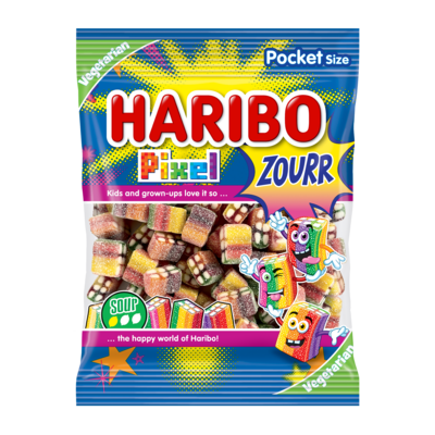 Haribo Pixel Zour 80g