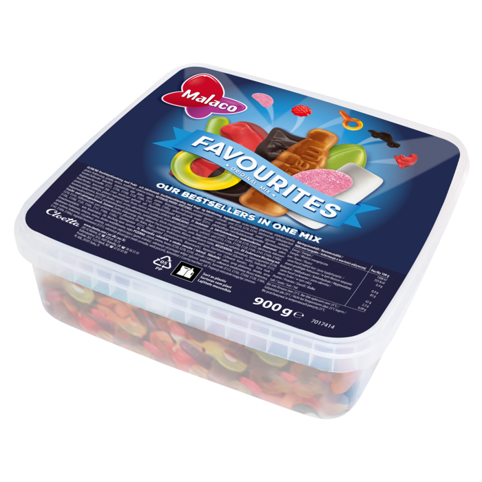 Malaco Favourites 900g