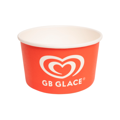 GB Bägare mellan röd 160ml 100st